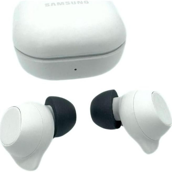 Consejos de espuma Comply para Samsung Galaxy Buds FE y Powerbeats Fit - Negro, Grande (3 pares)