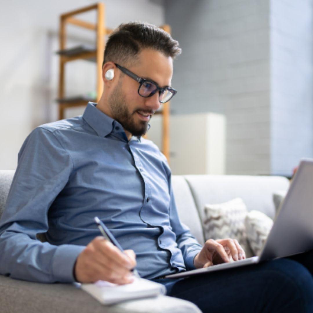 Consejos de espuma Comply para Samsung Galaxy Buds FE y Powerbeats Fit - Negro, Grande (3 pares)