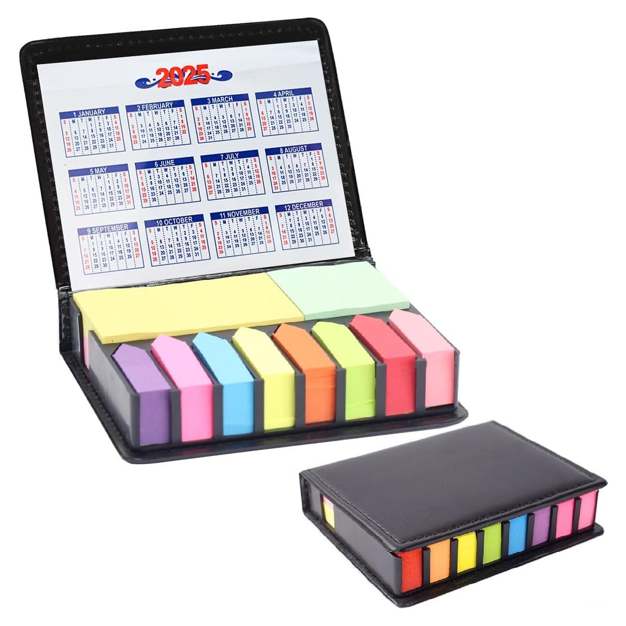 Pestañas Adhesivas JIEYAN 2000 Piezas Multicolores con Caja PU