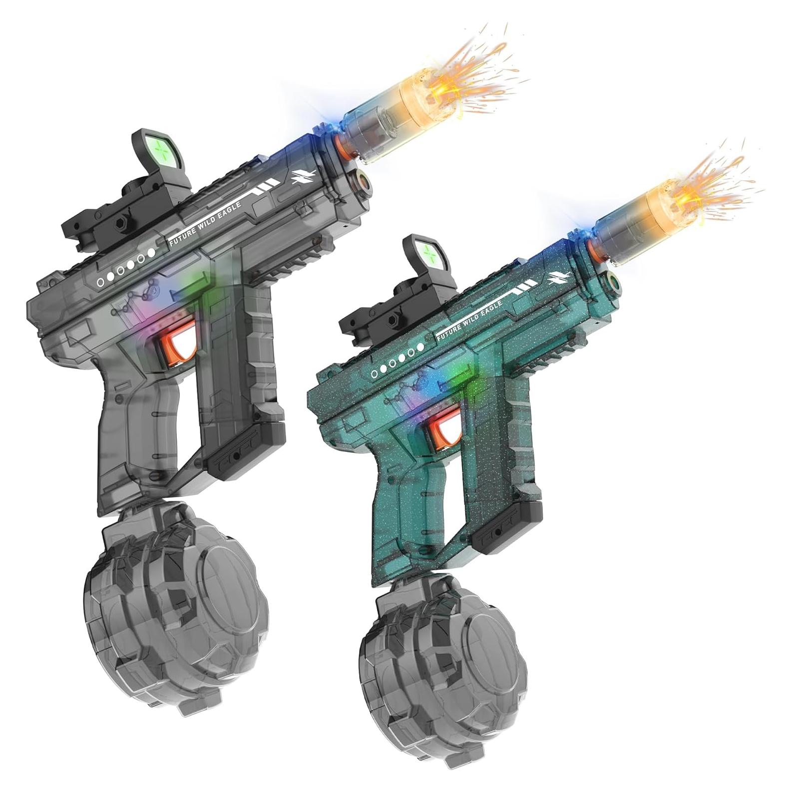 Pistola de Agua Eléctrica Lawdiey KB1353 800ml Alcance 9.75m