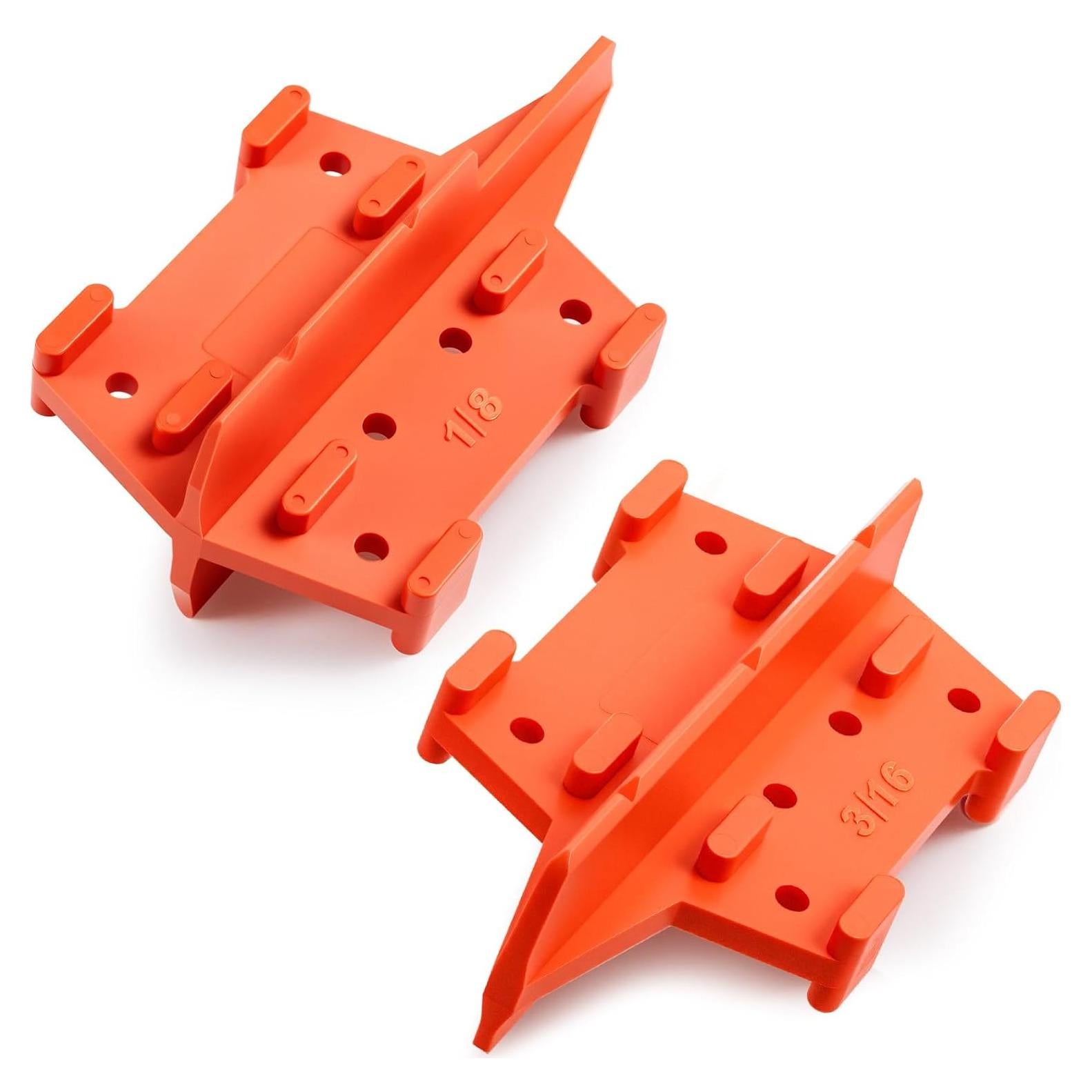 Espaciadores de Deck CroBlissful Naranja 1/8" y 3/16" - 2 Pcs