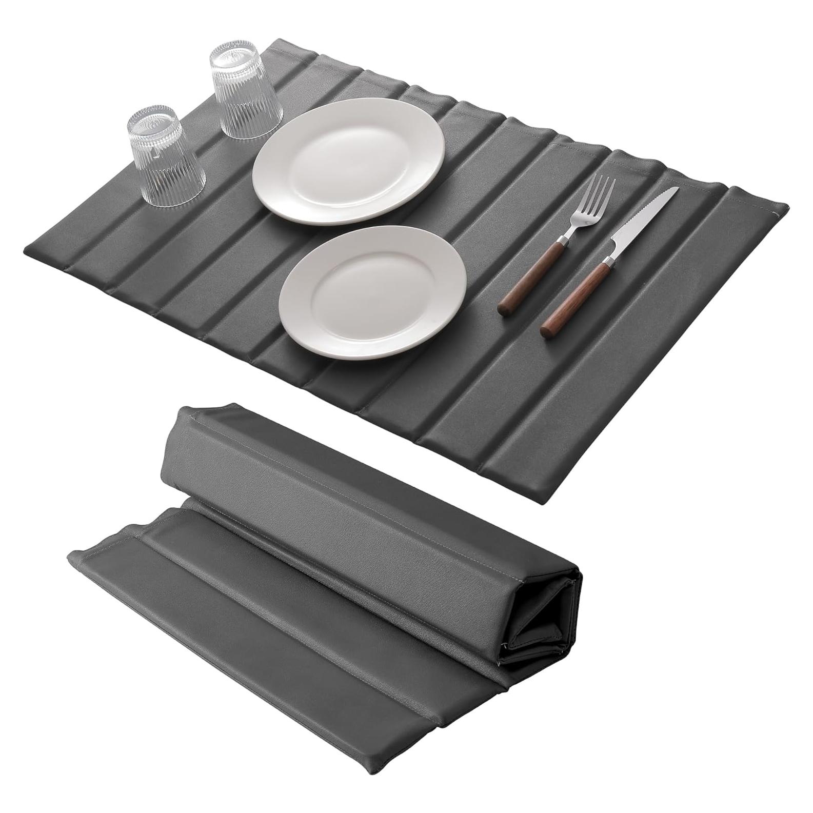 Alfombrilla de Secado de Piedra Diatomácea MORANDI 63x40cm Gris