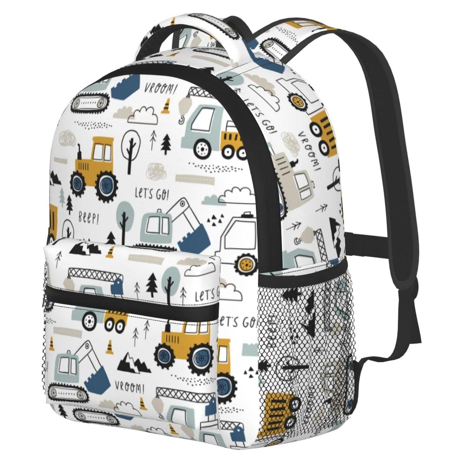 Mochila Infantil PAYOHTO Camión Excavadora 34x29x20cm