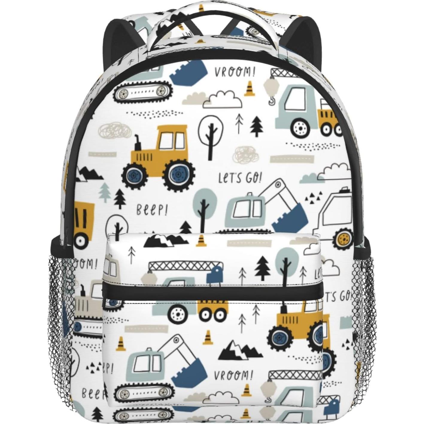 Mochila Infantil PAYOHTO Camión Excavadora 34x29x20cm