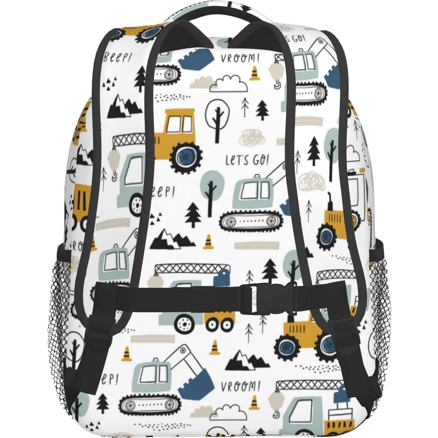 Mochila Infantil PAYOHTO Camión Excavadora 34x29x20cm