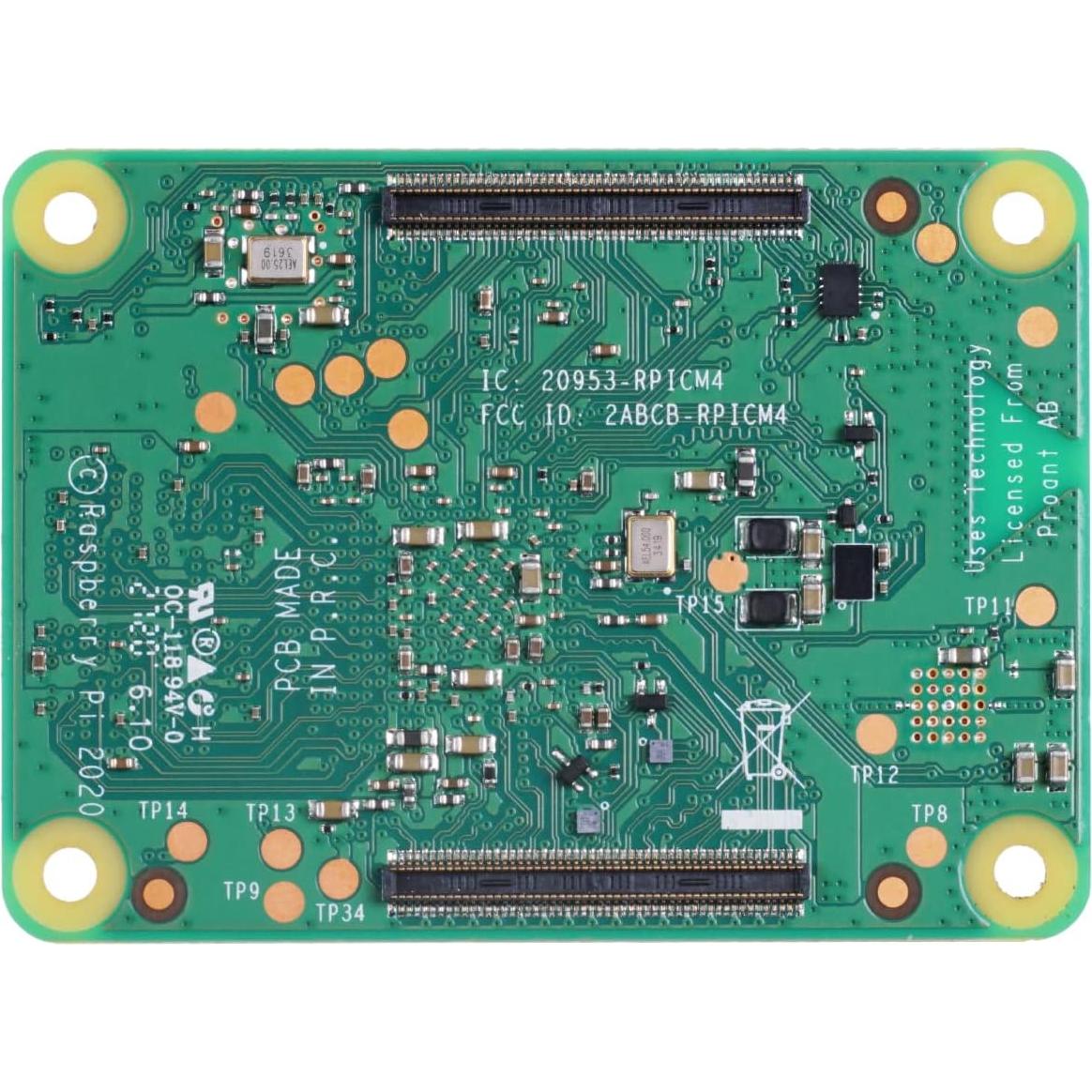 Módulo de Cálculo Rasp Pi 4 CM4102032 2GB RAM 32GB eMMC