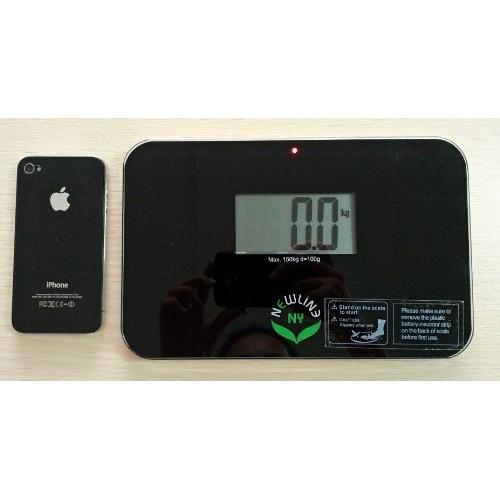 Balanza de Viaje NewlineNY SBB0638SM Negra 13.97x21.59cm
