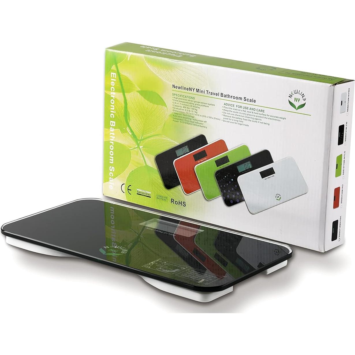Balanza de Viaje NewlineNY SBB0638SM Negra 13.97x21.59cm