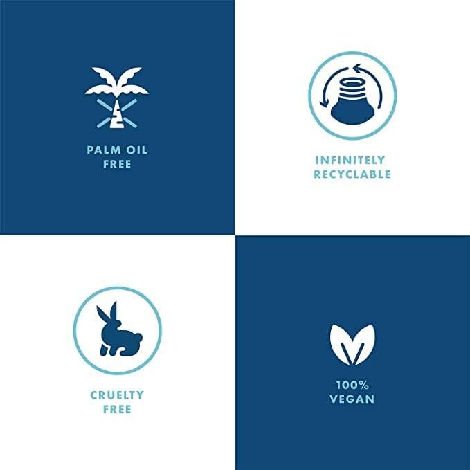 Jabón de Barra Hand in Hand, Nutritivo para Piel, 4 Piezas