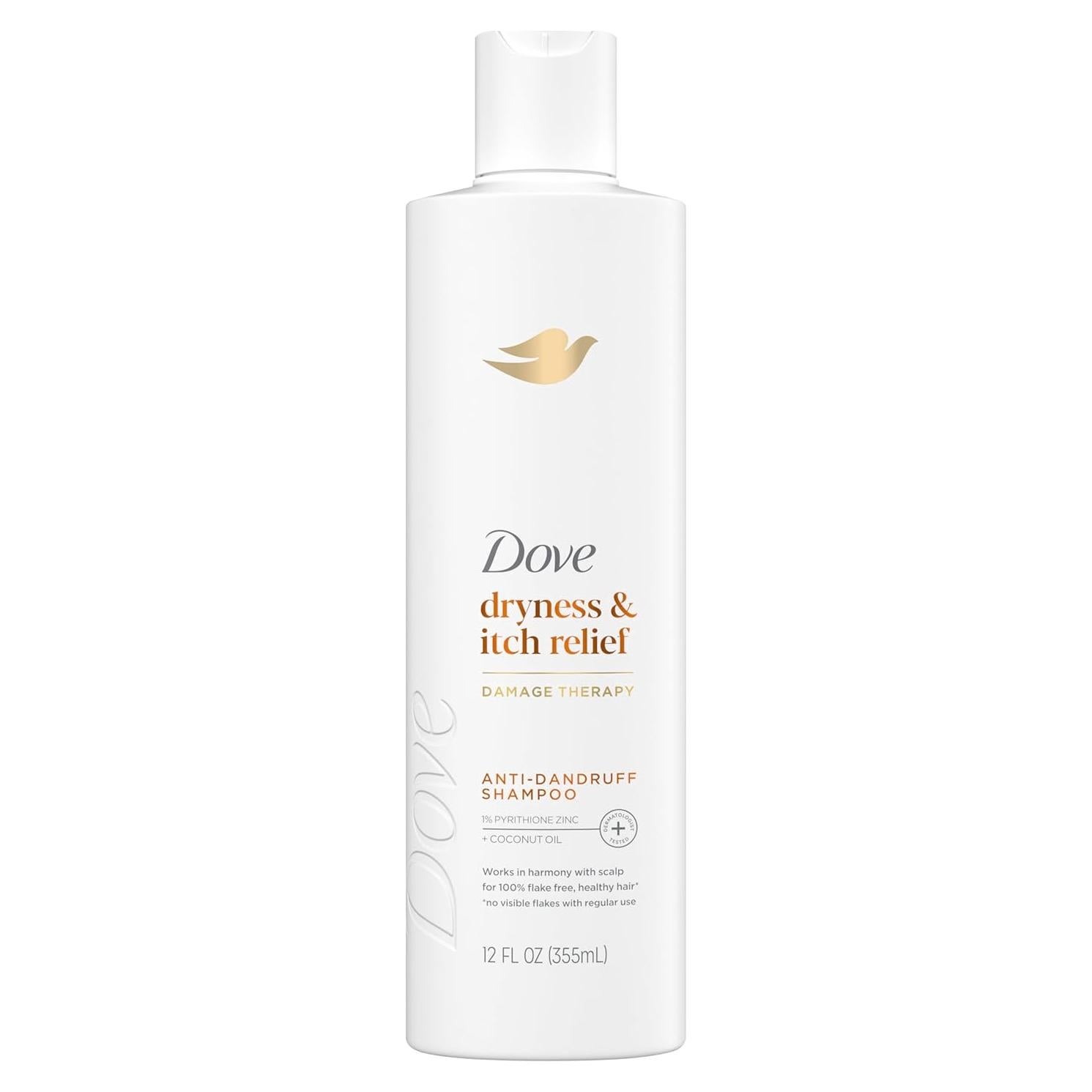 Champú Dove Derma Sequedad + Picazón 354 ml - Cuero Cabelludo Saludable