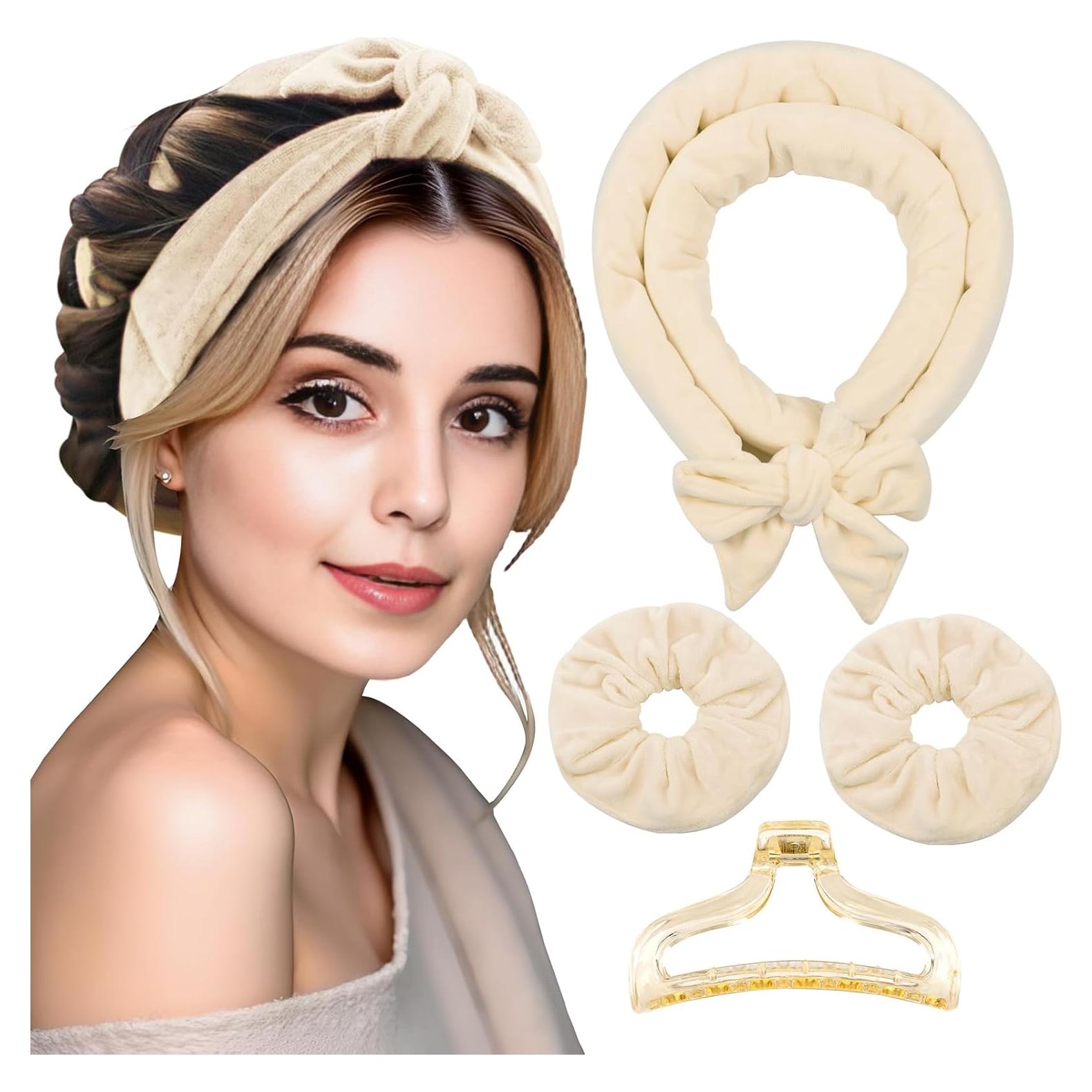 Rizador de Cabello Sin Calor Eutonys - Set Beige para Dormir