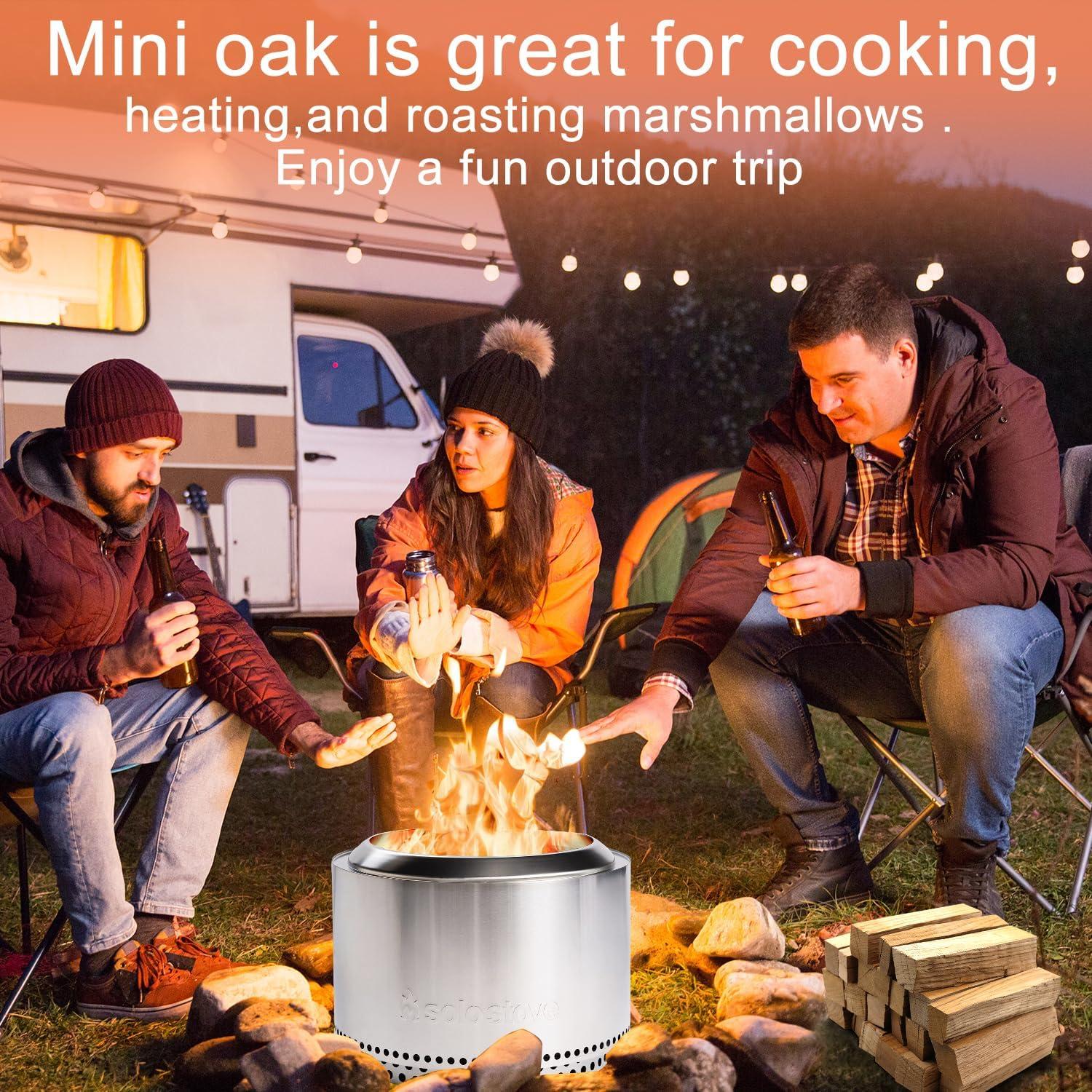 Madera de Roble Secada en Horno para Horno de Pizza 8.89 cm