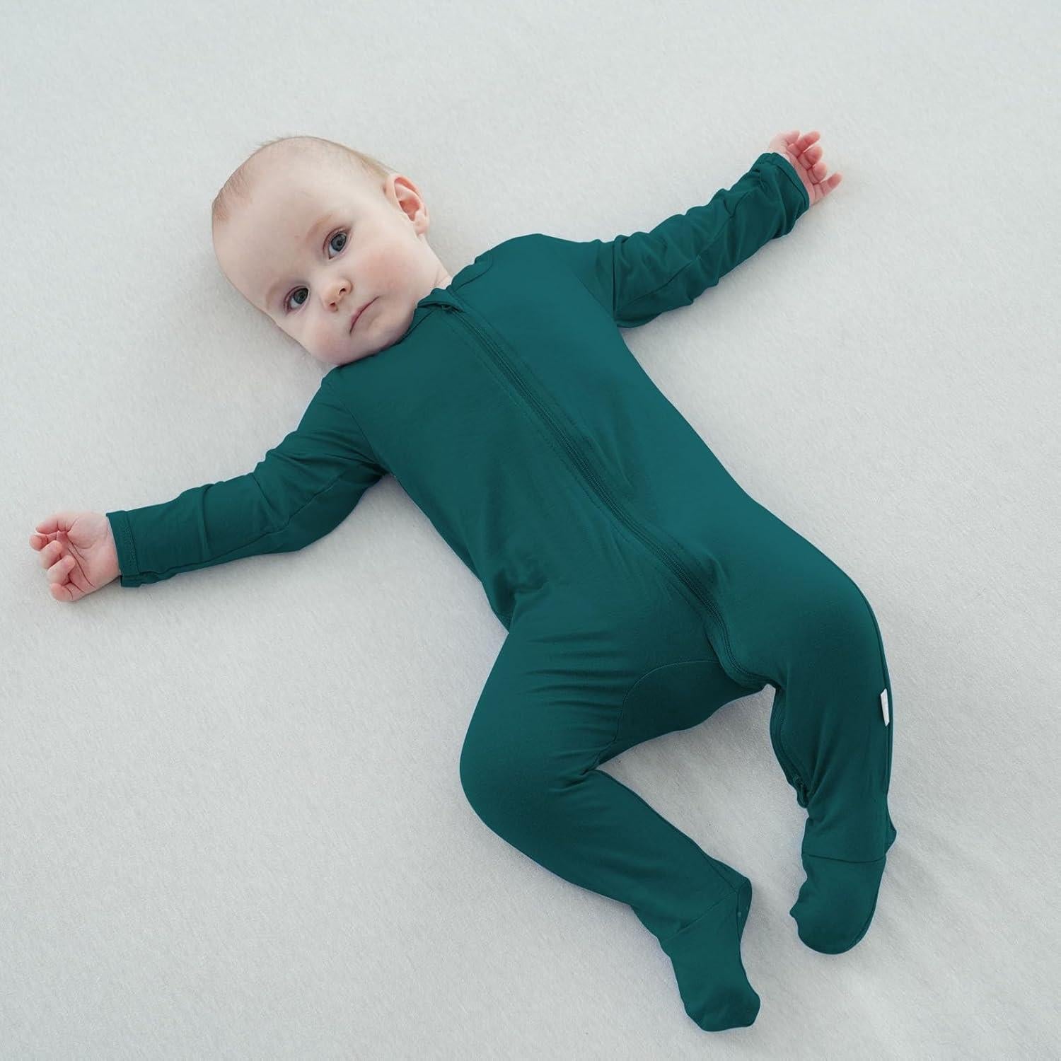 Mono de Rayón de Bambú para Bebés Ekkimy - Paquete de 2