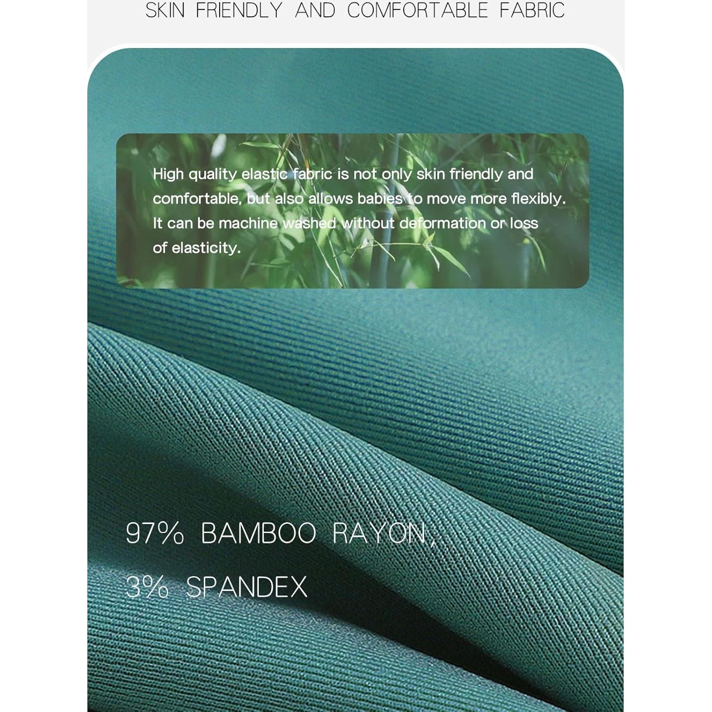 Mono de Rayón de Bambú para Bebés Ekkimy - Paquete de 2