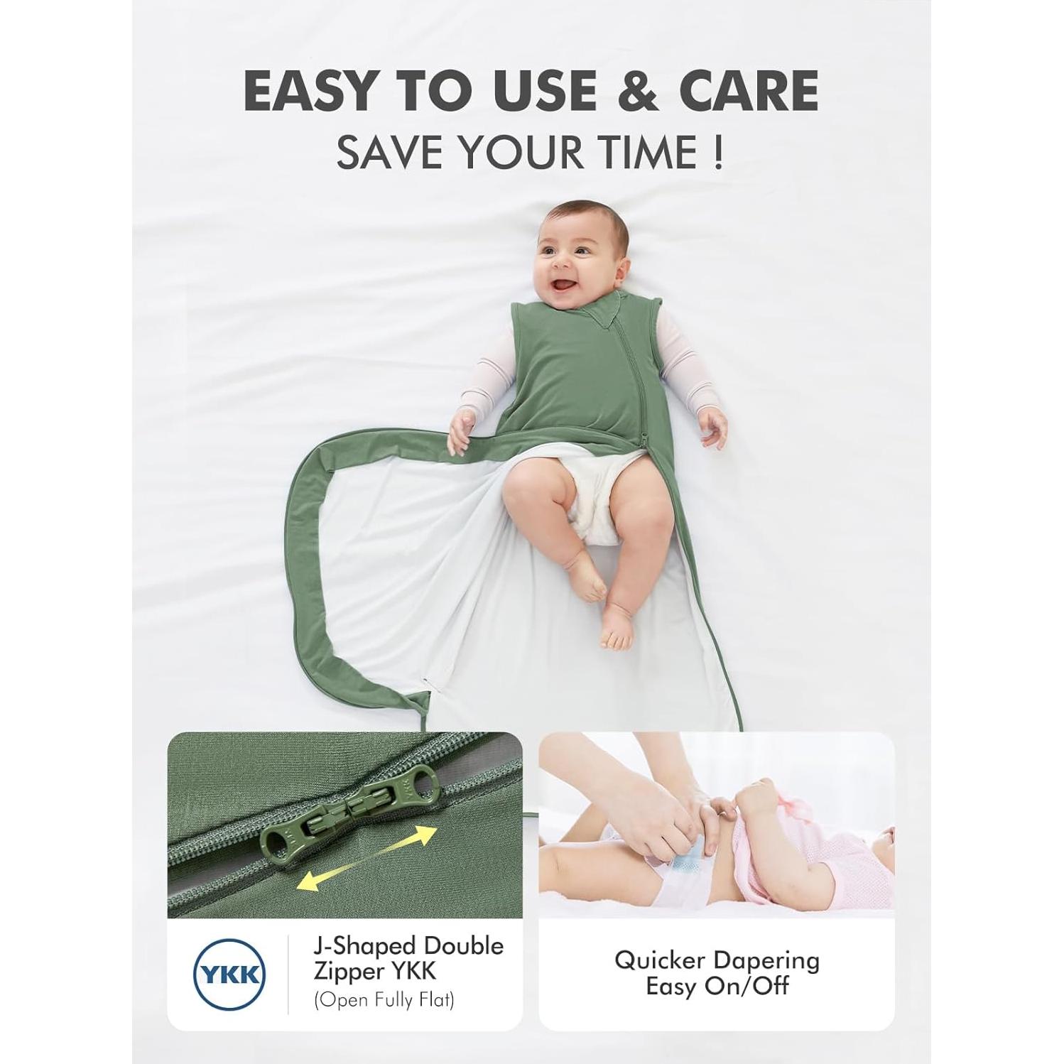 Saco de Sueño HAPIU para Bebés Unisex 0-6 meses Rayón Bambú