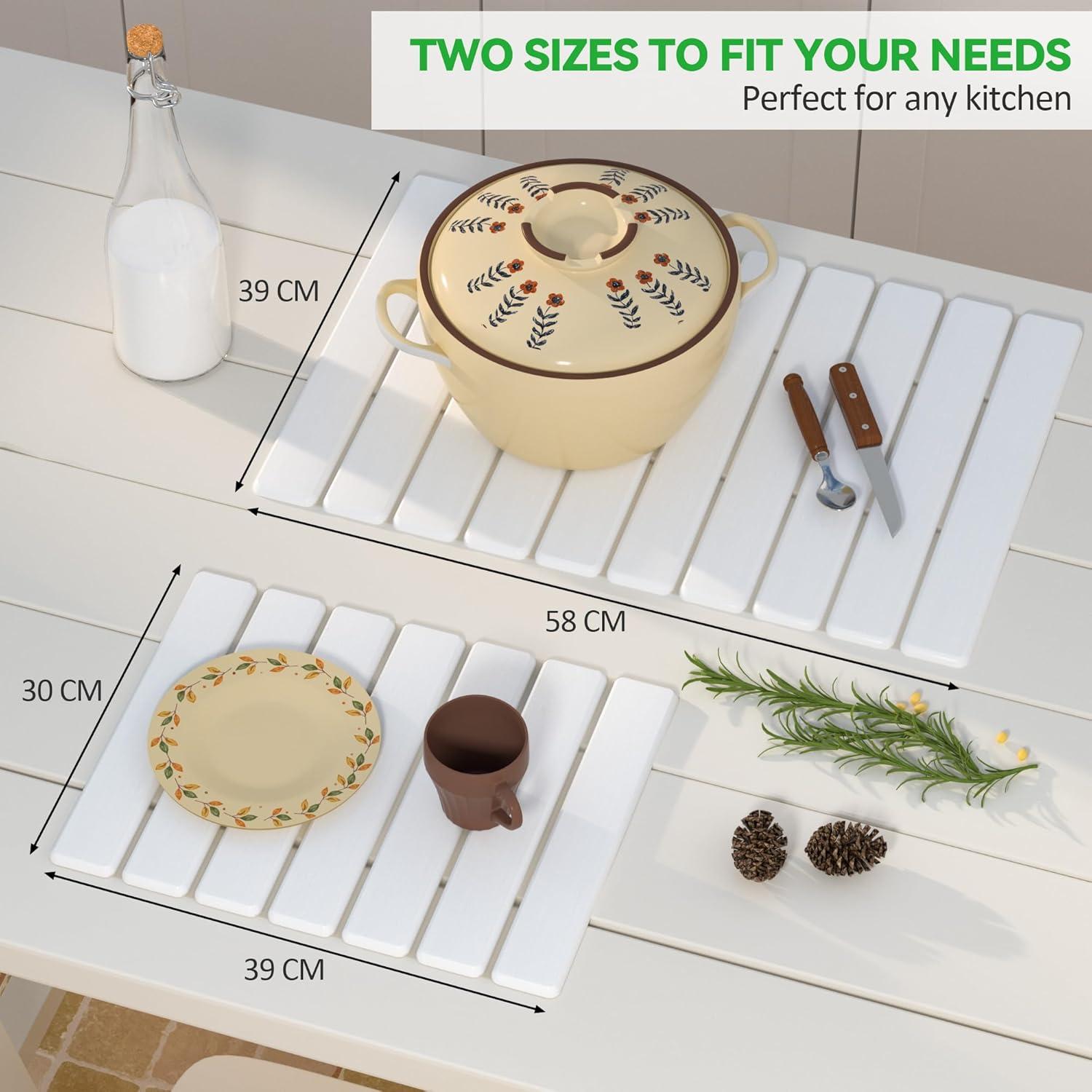 Alfombrilla de Secado de Platos SOSMAR 40x30 cm Diatomácea