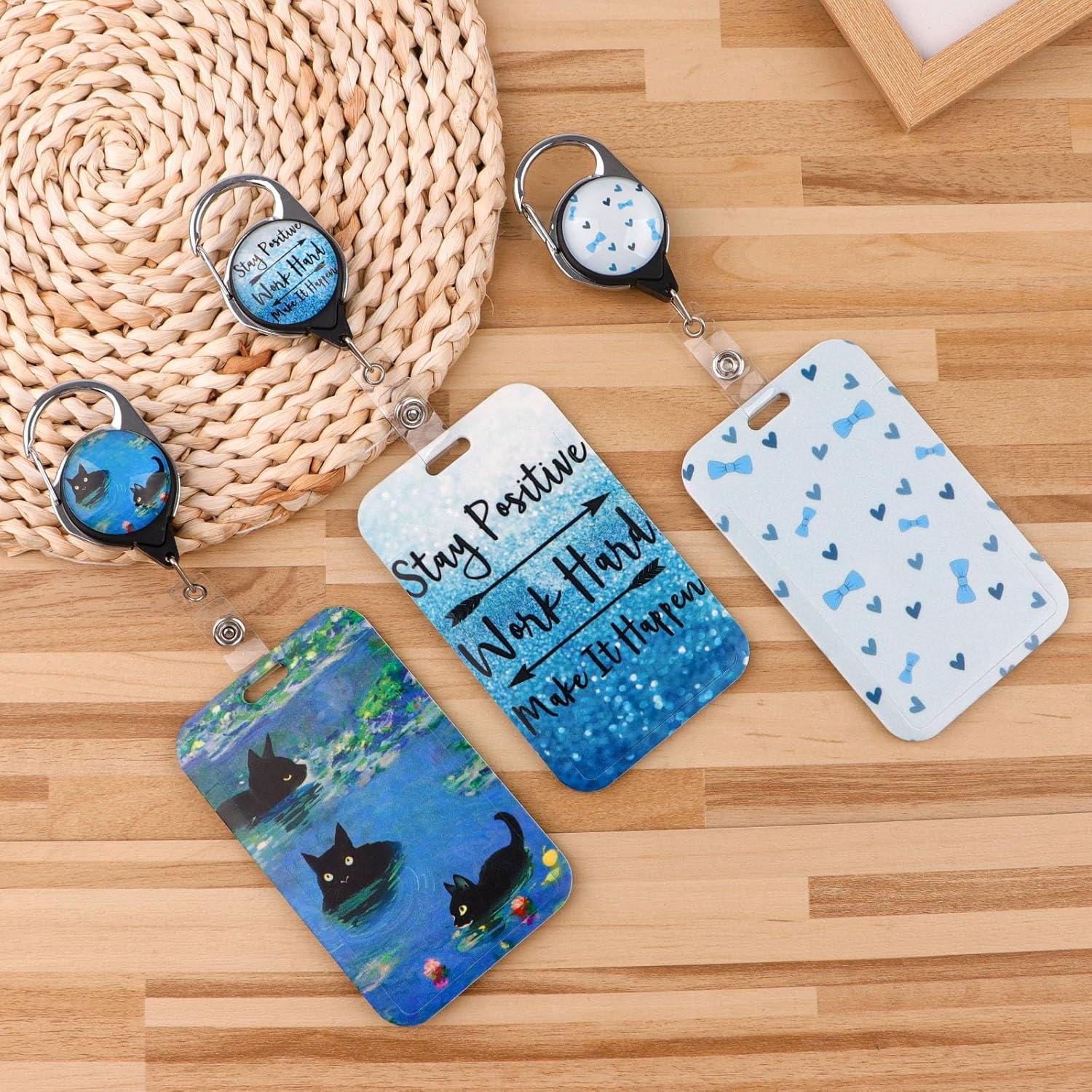 Cinta identificadora DMLSKY con clip retráctil y gancho