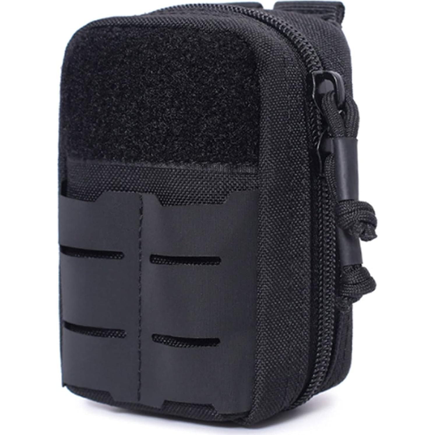 Bolsa Molle Táctica VIIDOO Negra Multiusos 13.2x8.6cm