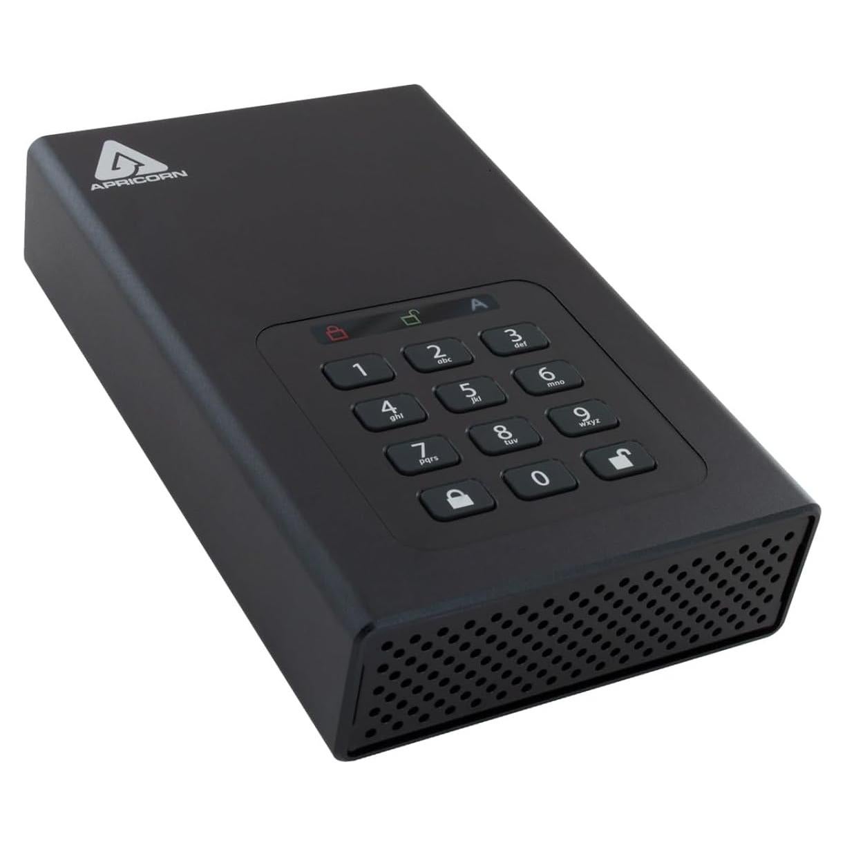 Disco Duro Externo Apricorn 2TB Aegis Padlock DT USB 3.0