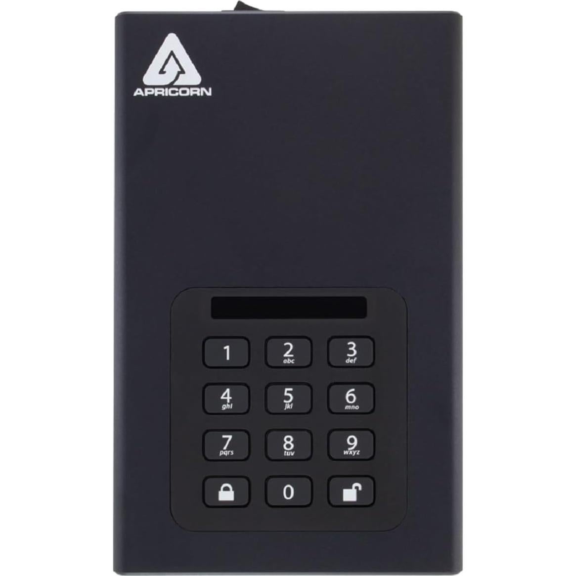 Disco Duro Externo Apricorn 2TB Aegis Padlock DT USB 3.0