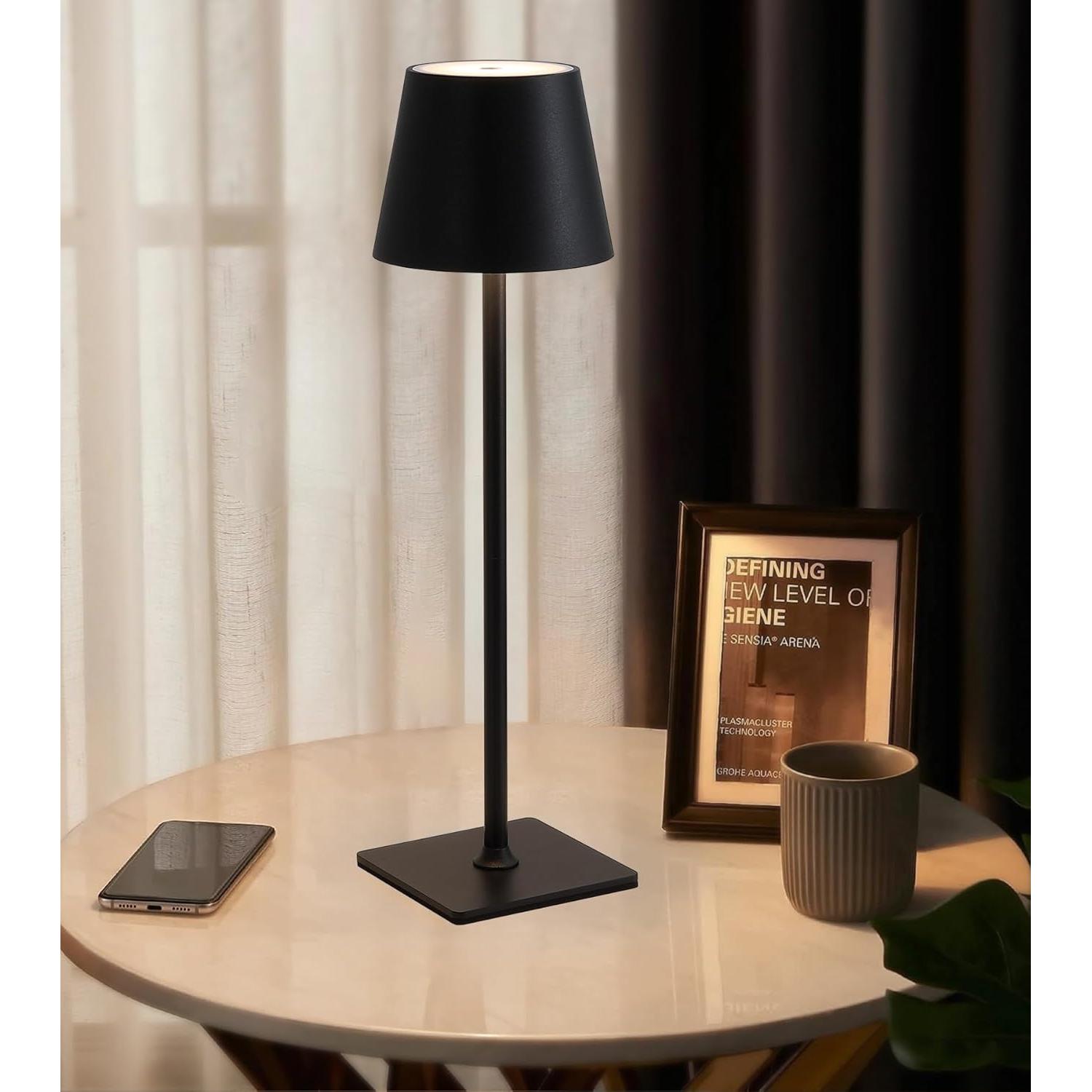 Lámpara de Mesa Inalámbrica Huaying LED 5000mAh Regulable