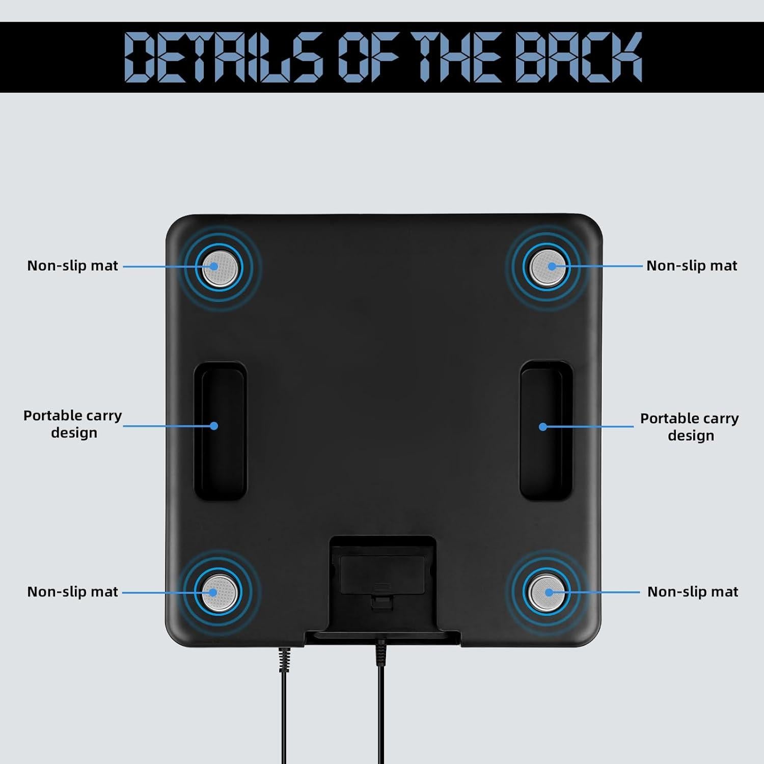 Báscula de Envío Drcowu 200kg/10g Digital con Retención y Tara