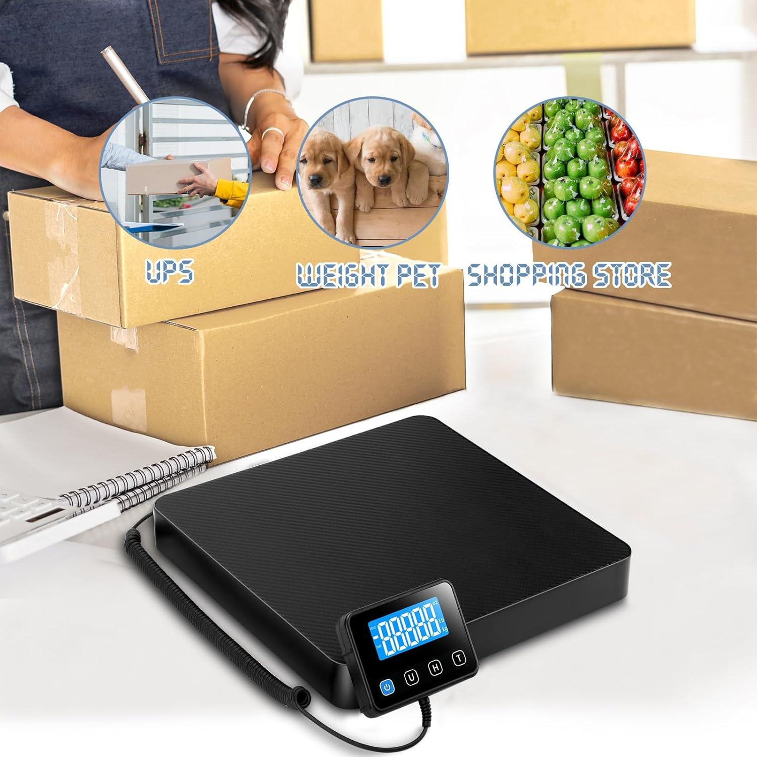 Báscula de Envío Drcowu 200kg/10g Digital con Retención y Tara