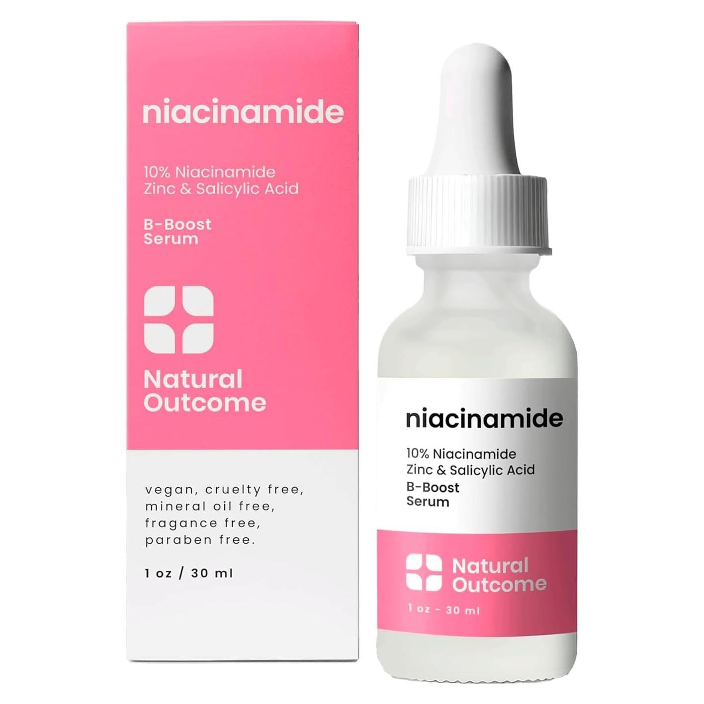 Suero de Niacinamida 10% Natural Outcome 30 ml - Antiacné