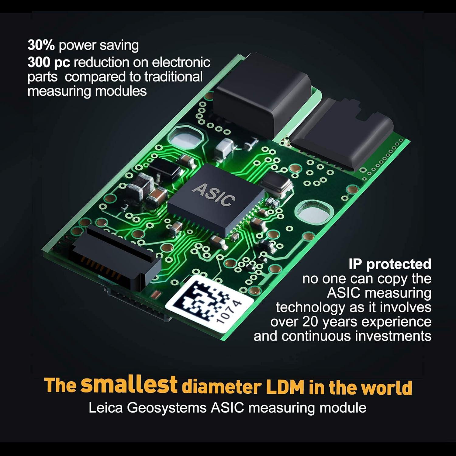 Medidor de Distancia Láser Mini Prexiso 41.15m Recargable