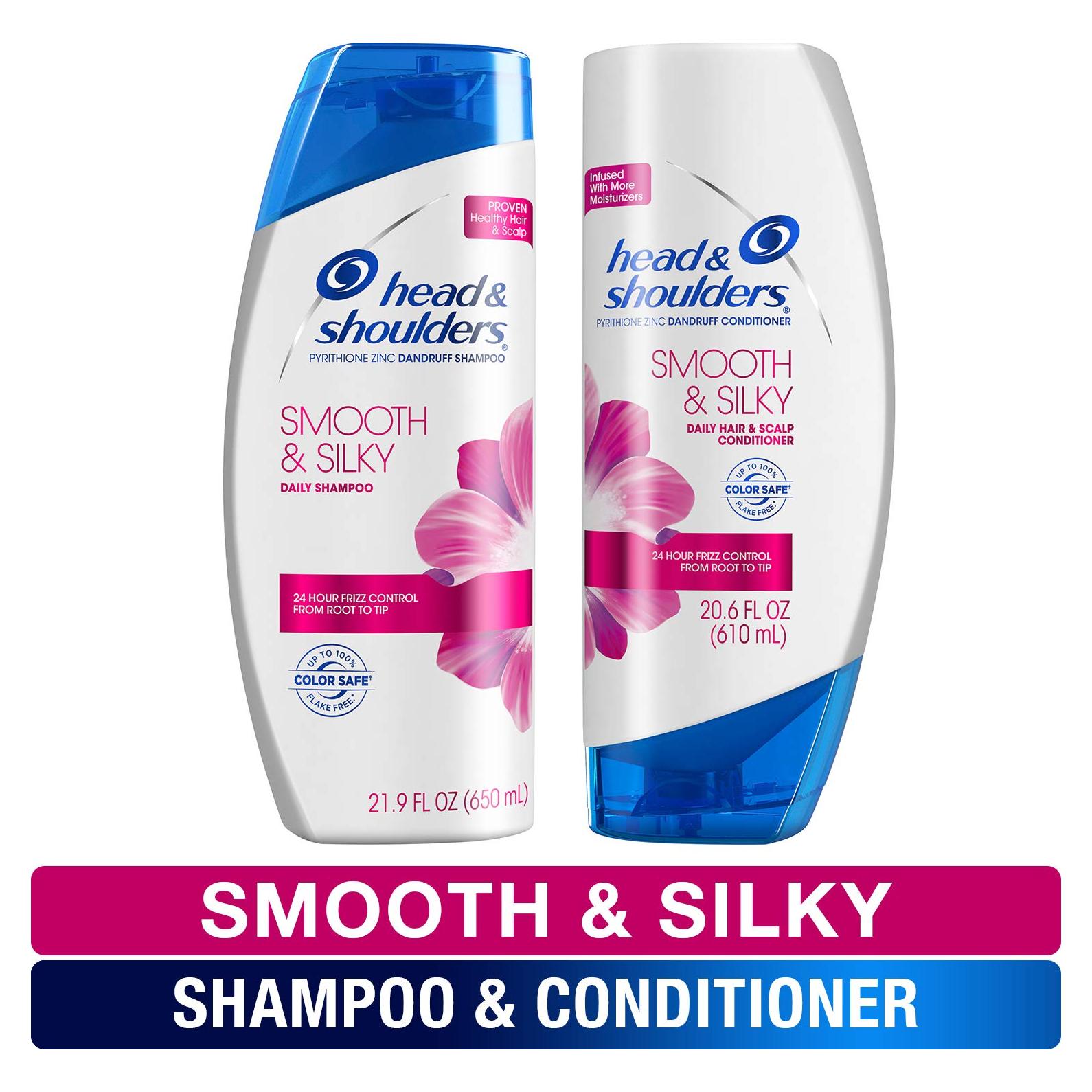 Juego de Champú y Acondicionador Head & Shoulders Suave 618g