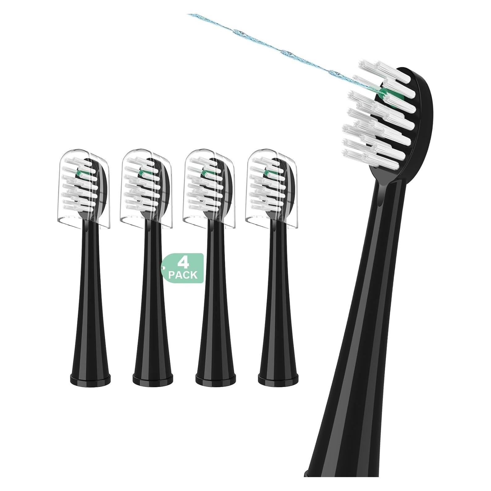 Cabezas de cepillo de repuesto WaterPik Sonic-Fusion 4 unidades