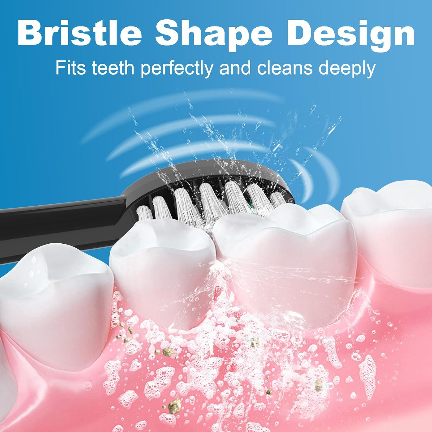 Cabezas de cepillo de repuesto WaterPik Sonic-Fusion 4 unidades