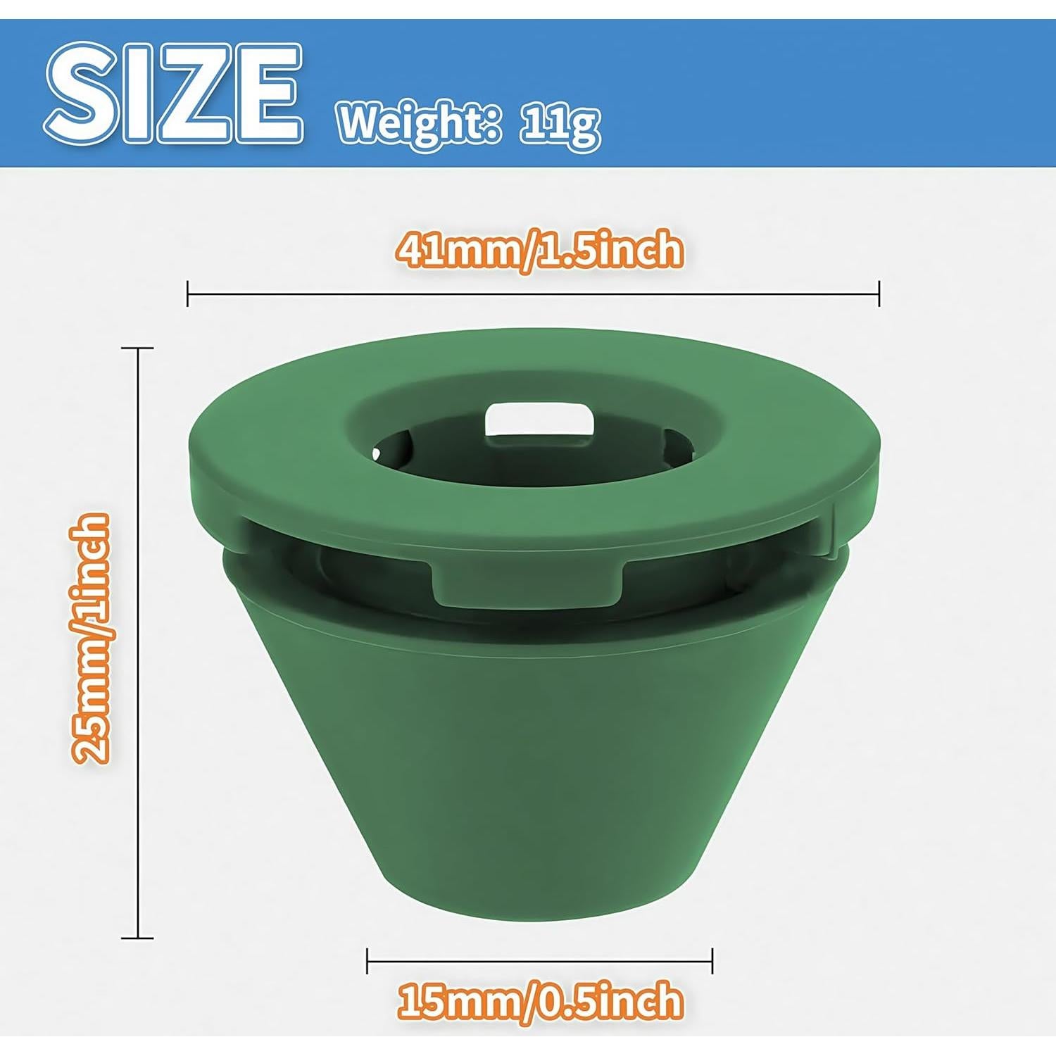 Pico de café silicona LWOGD para Keurig K-Mini y K-Express