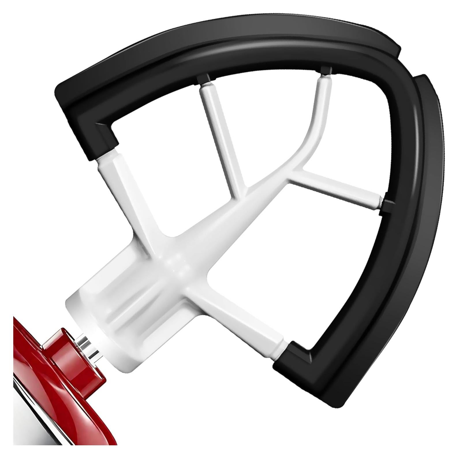 Batidor Flex Edge KitchenAid 4.5/5 Qt Negro - Silicona Auto-Scrape