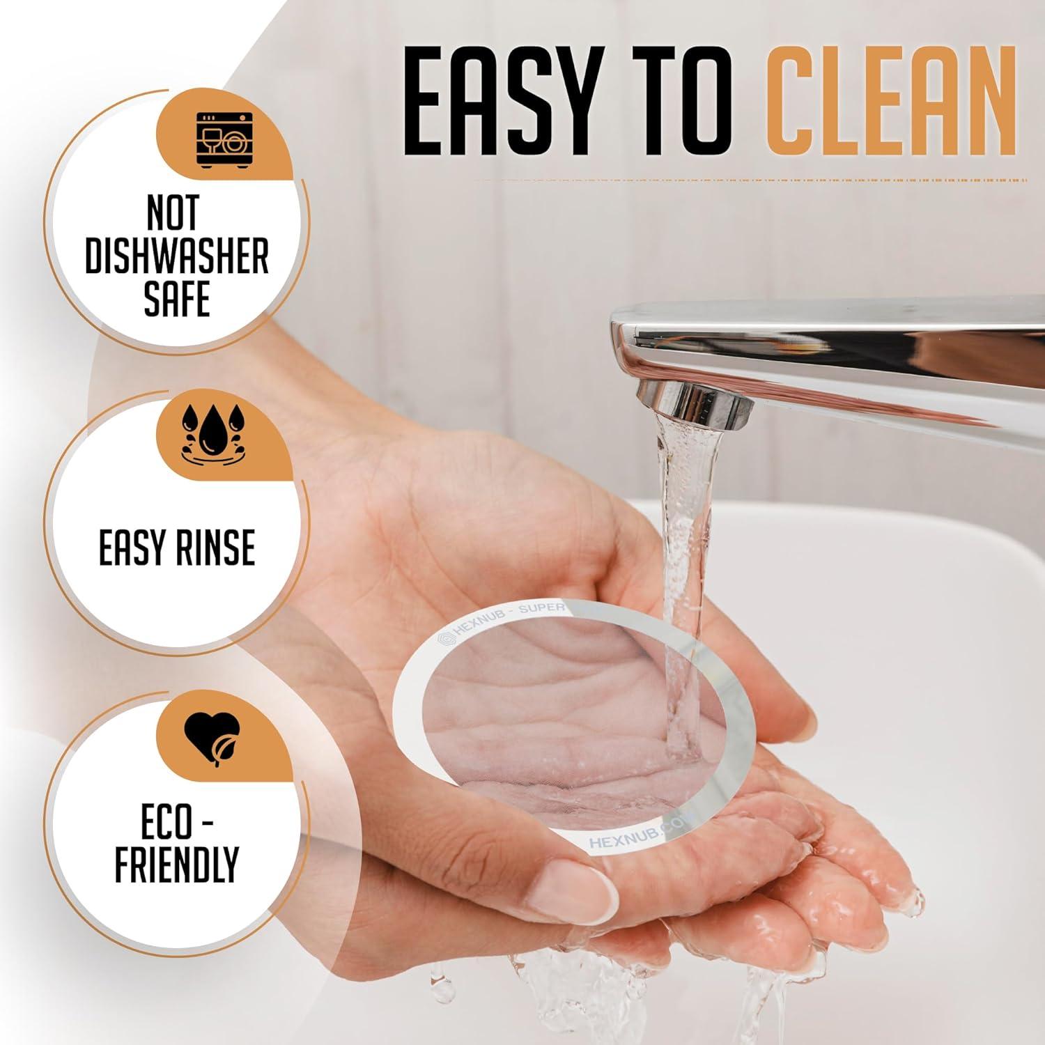 Filtro de Metal Reutilizable HEXNUB para AeroPress XL - Acero Inoxidable