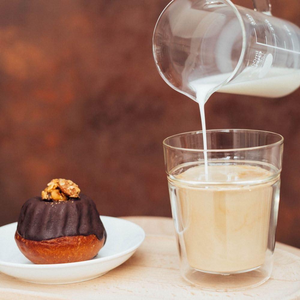 Vaso Doble Pared Hario Twin Rock 260ml Vidrio Transparente