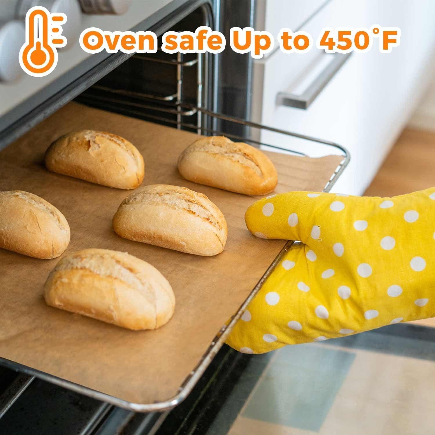 200 Hojas de Papel Pergamino KMLYDGS 30.48x40.64 cm Antiadherente