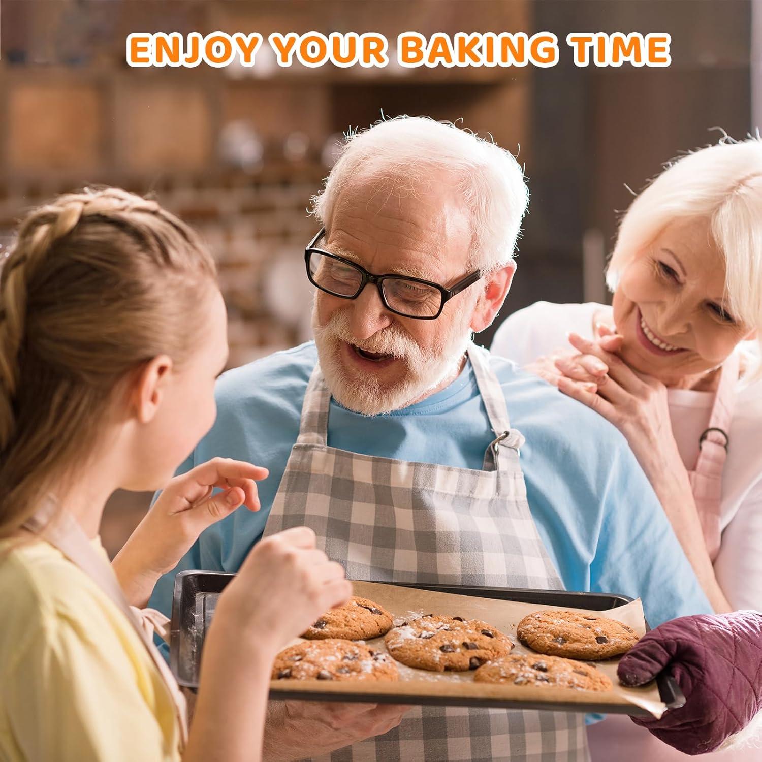 200 Hojas de Papel Pergamino KMLYDGS 30.48x40.64 cm Antiadherente