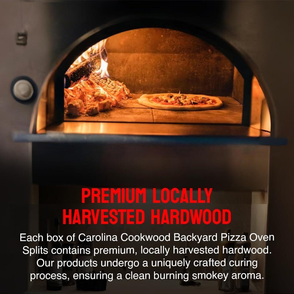 Leña de Cerezo para Horno de Pizza Carolina Cookwood 30 cm