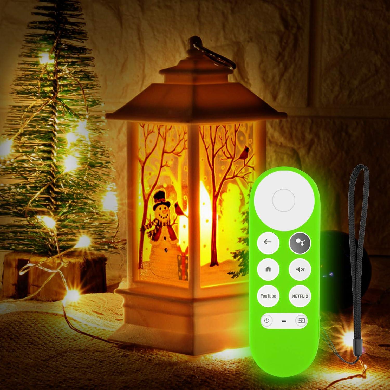 Funda de Silicona Verde Lima para Control Remoto Chromecast