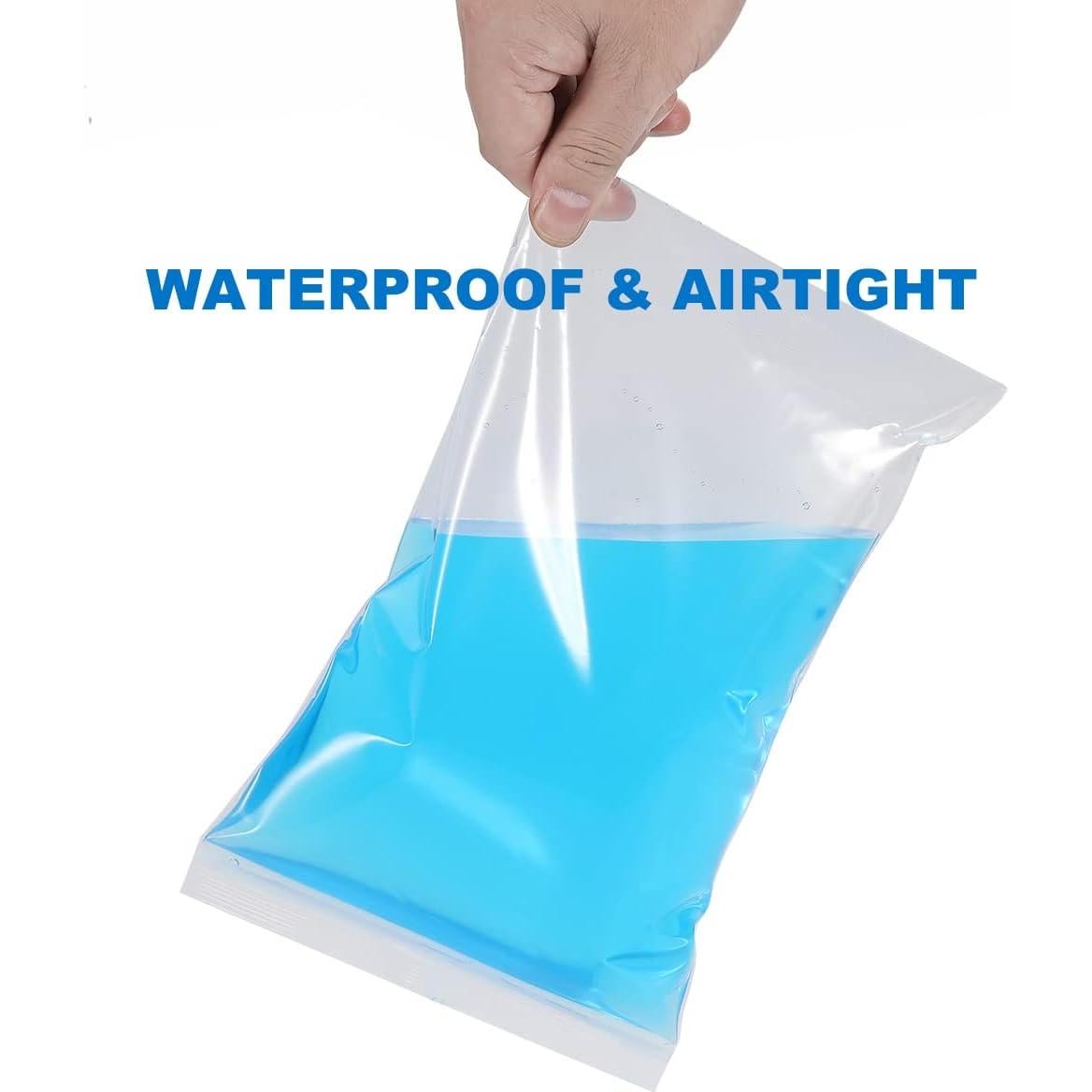 200 Bolsas Reclosables Transparentes Somoga 2.54x2.54cm 4mil