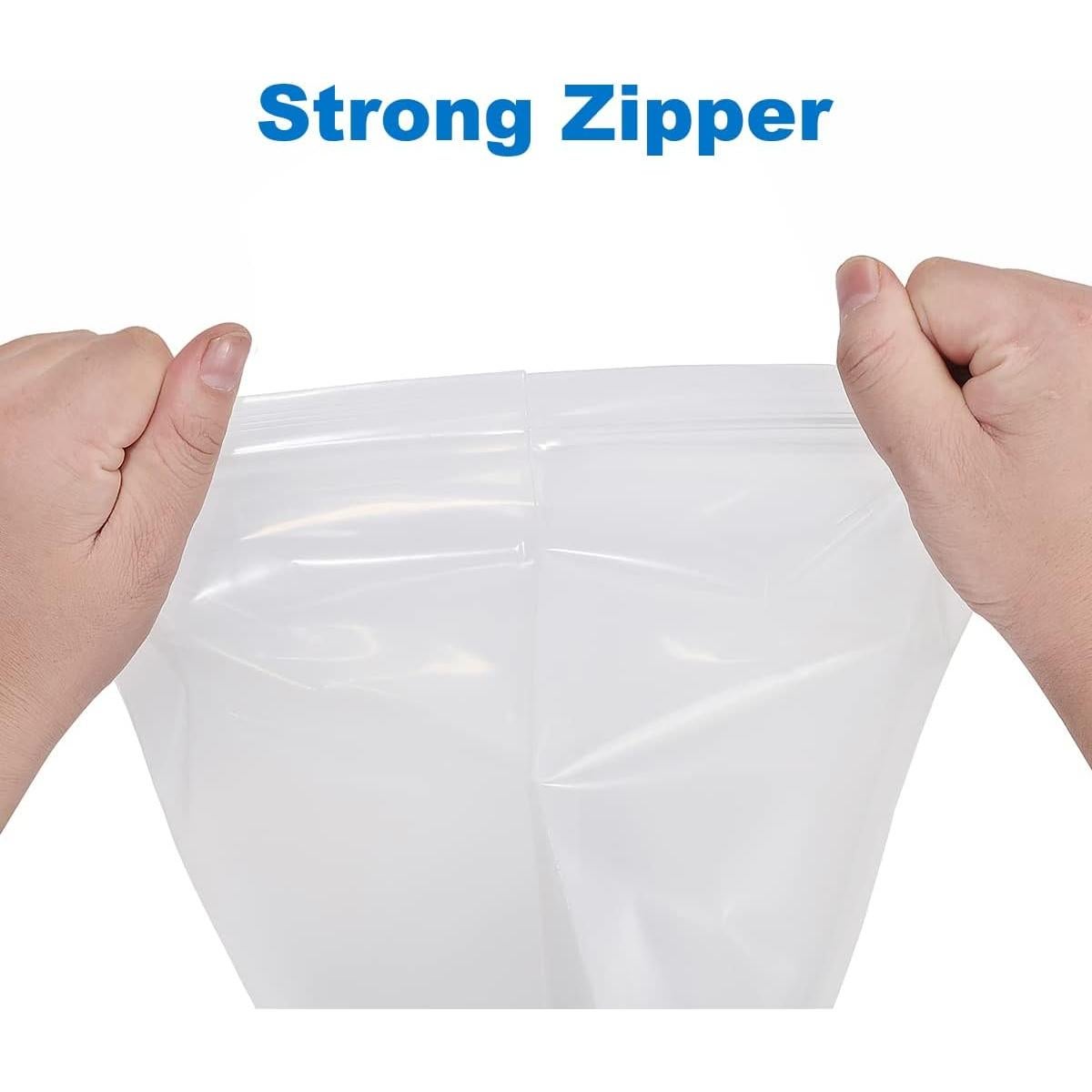 200 Bolsas Reclosables Transparentes Somoga 2.54x2.54cm 4mil