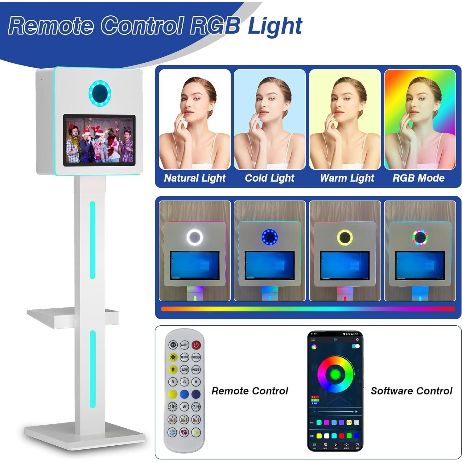 Cabina de Fotos DSLR Enwozp 15.6" Táctil para Eventos