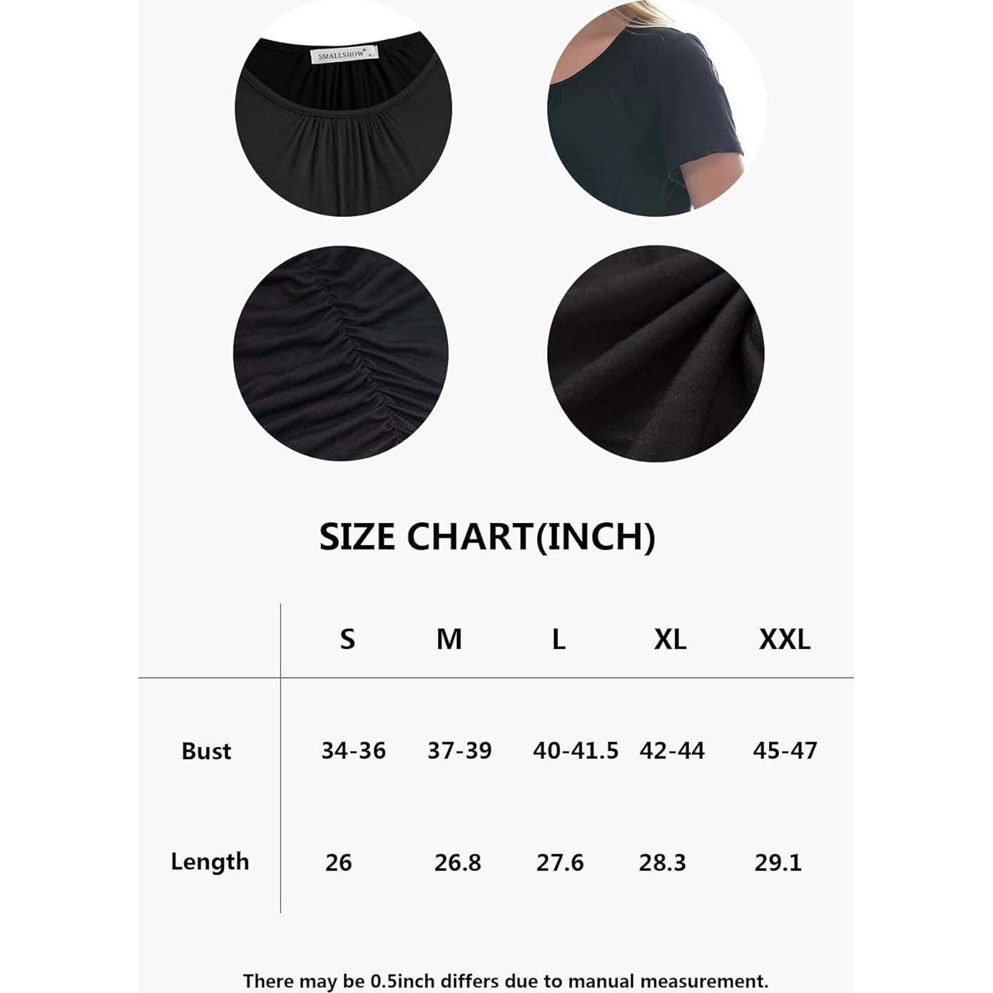 Camisetas de Lactancia Manga Corta Smallshow 3-Pack Verde, Negro, Gris