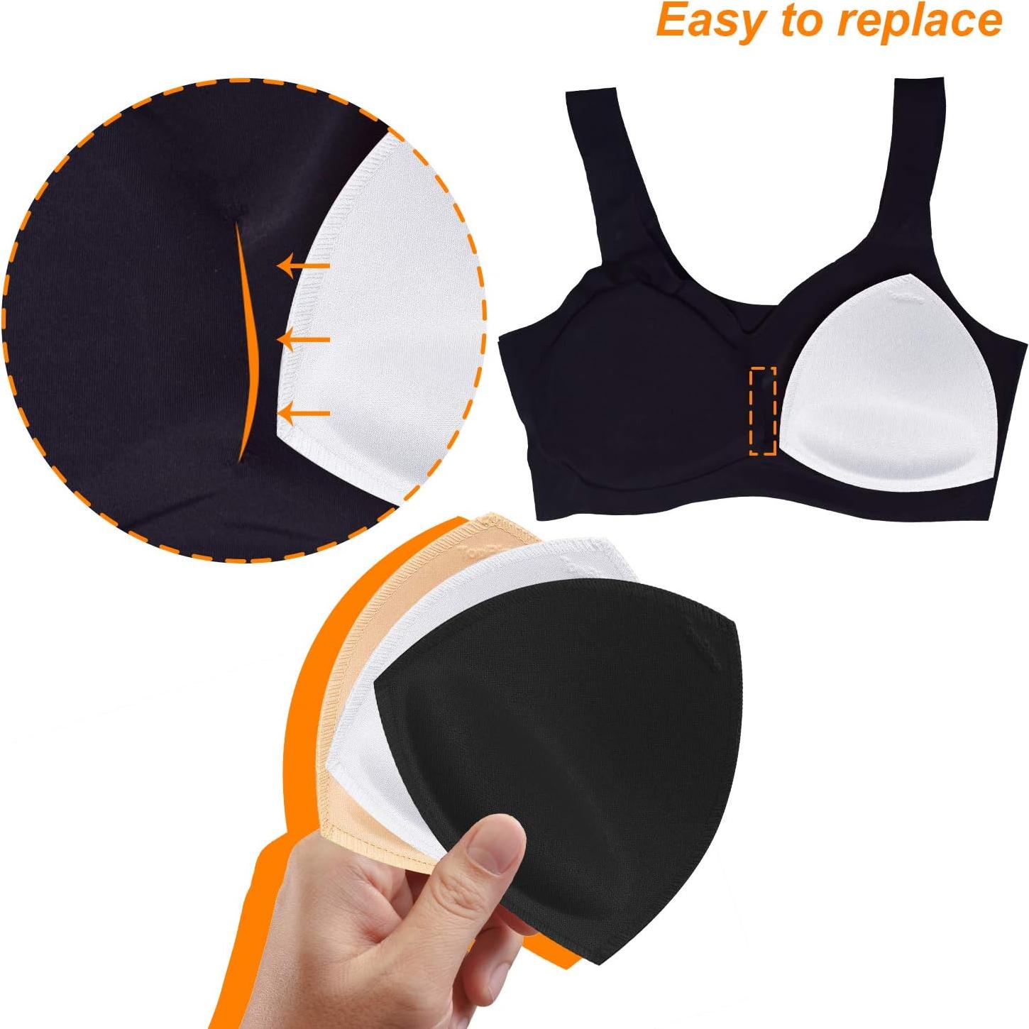 Almohadillas Sujetadores Removibles TopBine A/B 12.57x12.06 cm