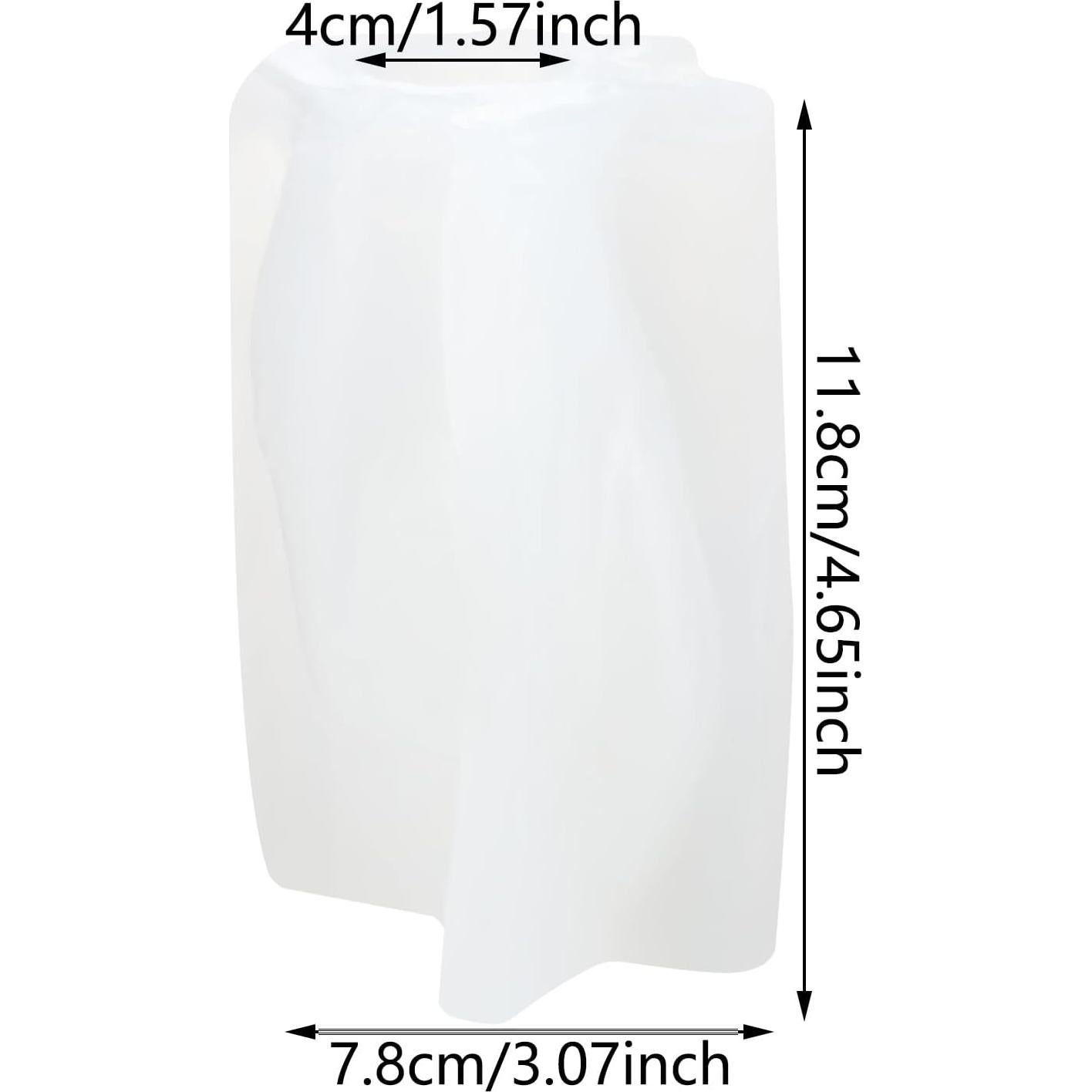 Molde de Silicona para Vela Bebé en Mano GLITZXFH 11.8 cm