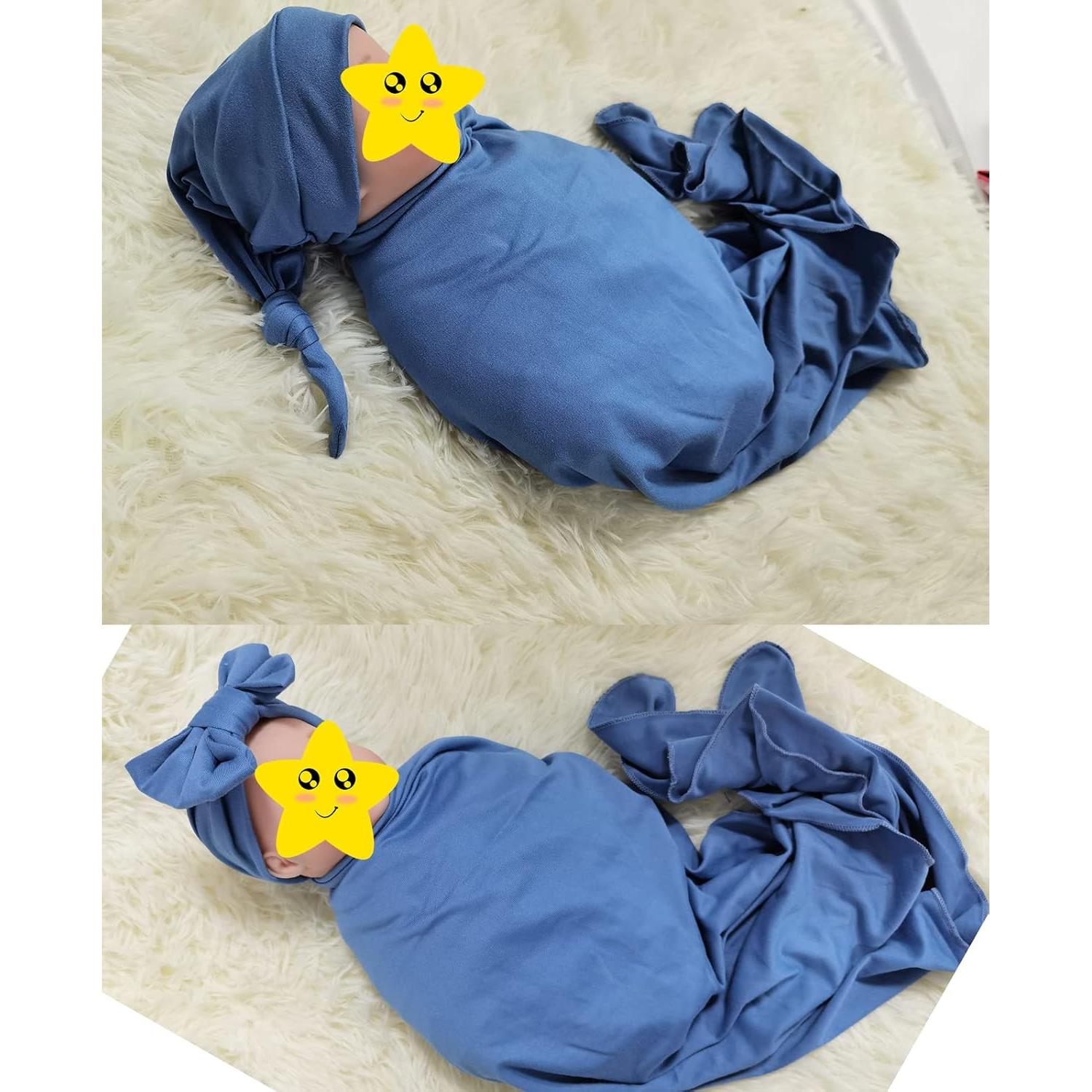 Bata de Maternidad QTECLOR con Manta y Diadema para Mujeres