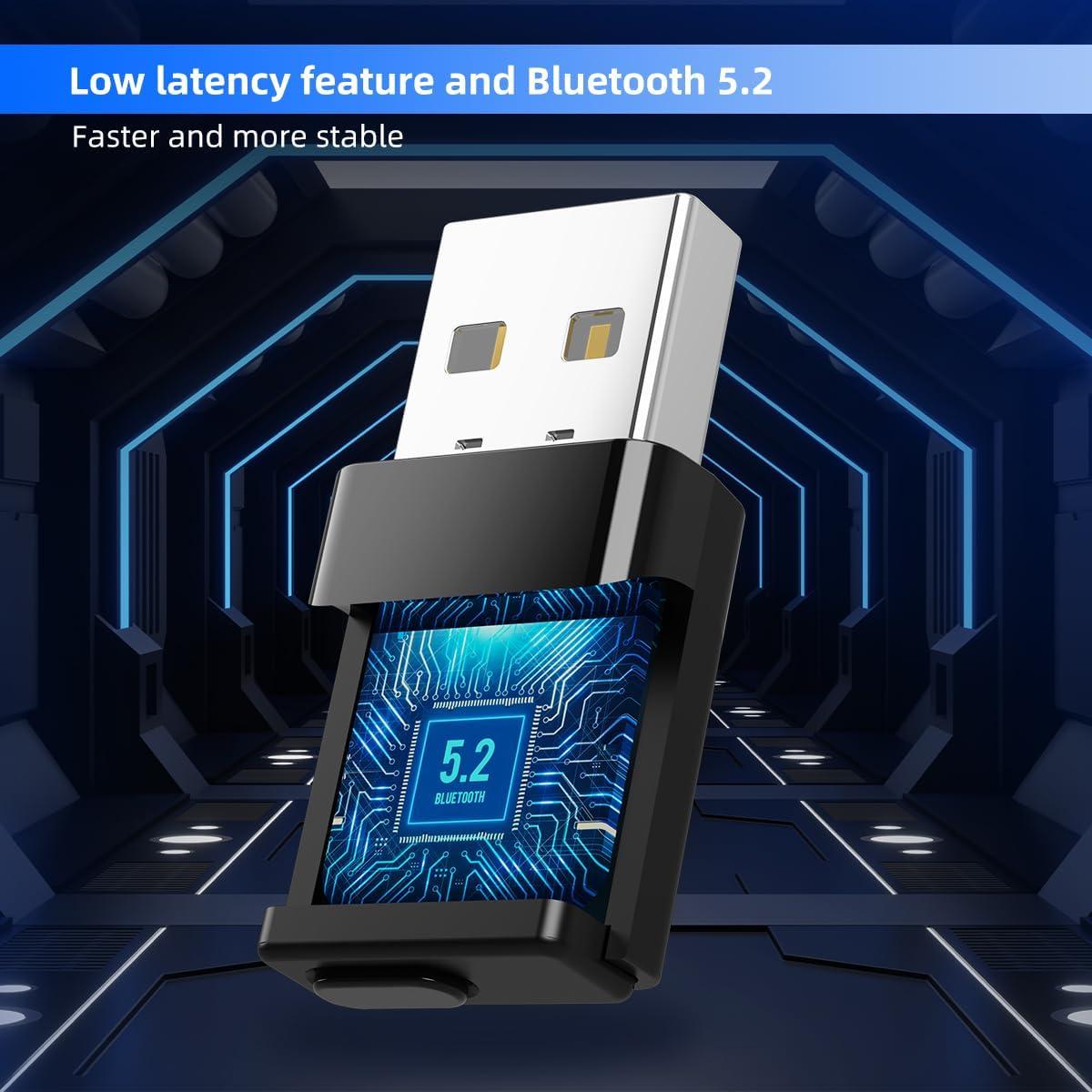 Adaptador Bluetooth Ldex DG05 para PS5, PS4, Switch, PC