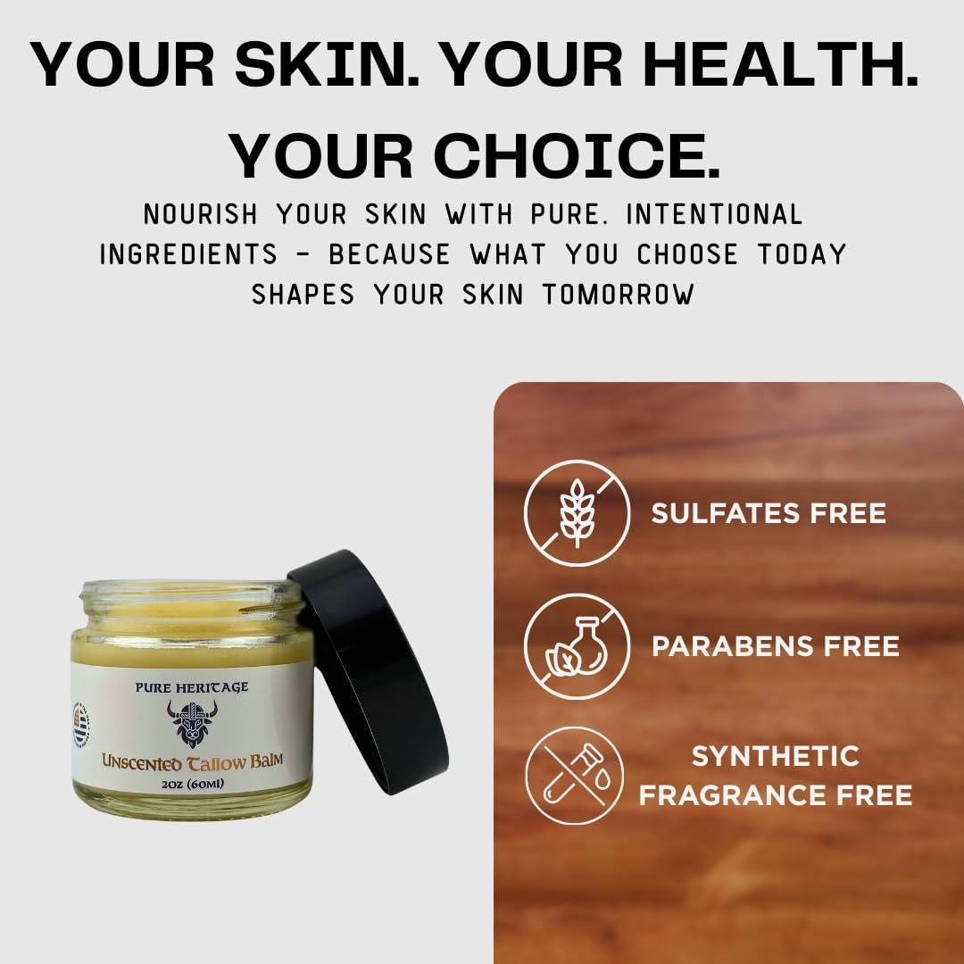 Bálsamo de Sebo Natural Pure Heritage - Hidratante 56.7g