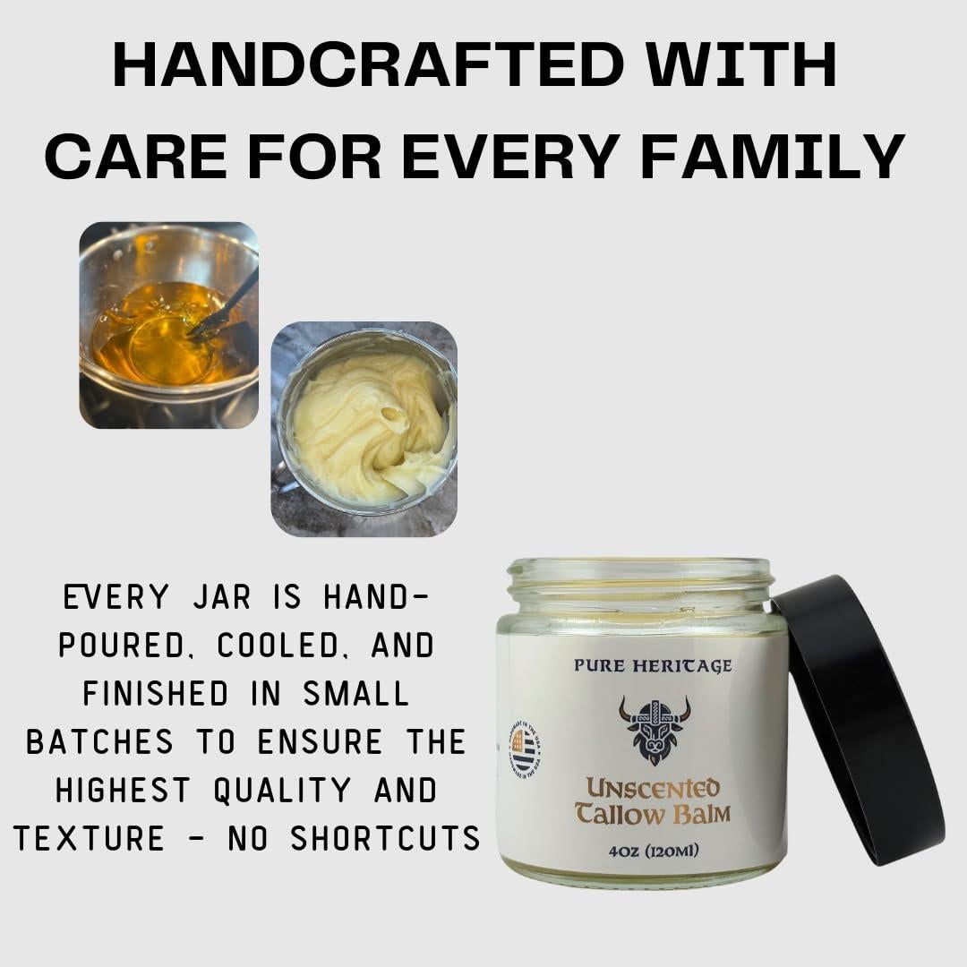 Bálsamo de Sebo Natural Pure Heritage - Hidratante 56.7g